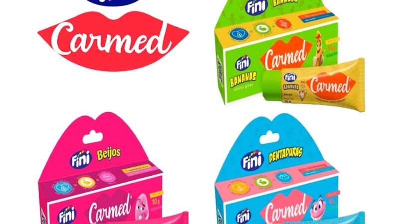 Lançamento Carmed Fini: Beijos, Dentadura e Bananinha
