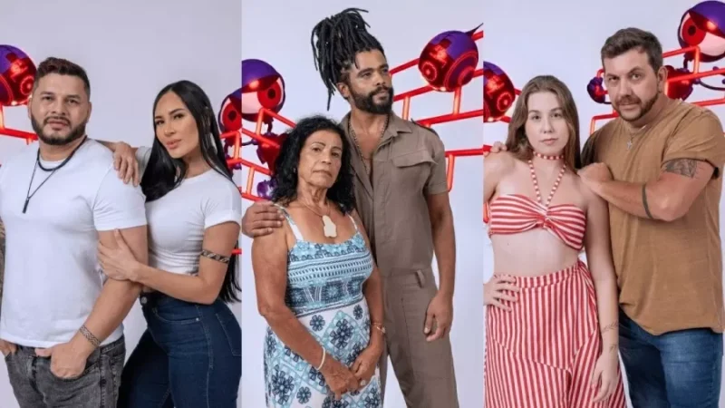 BBB 25: Raissa e Edy, Arle e Marcelo, Diogo e Vilma e estão no 1º Paredão