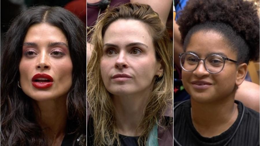 BBB 26: Aline, Ana Paula e Milena estão no 1º Paredão da temporada