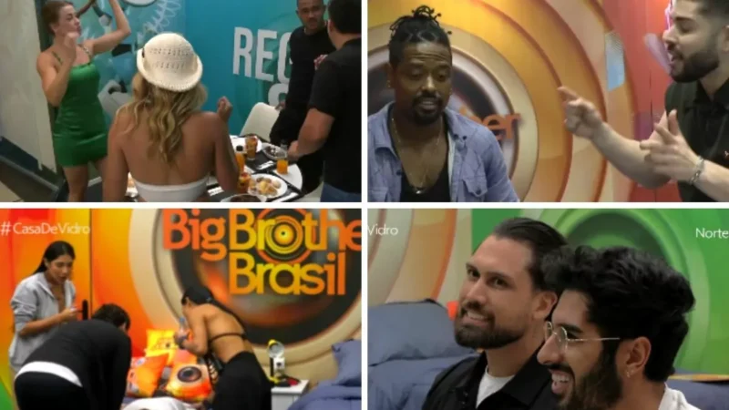 BBB 26: Casas de Vidro viram palco de confusão e lembram clima intenso de reality rural