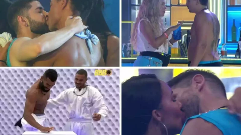 BBB 26: Tem beijos, polêmicas envolvendo Pedro e desistência no Quarto Branco