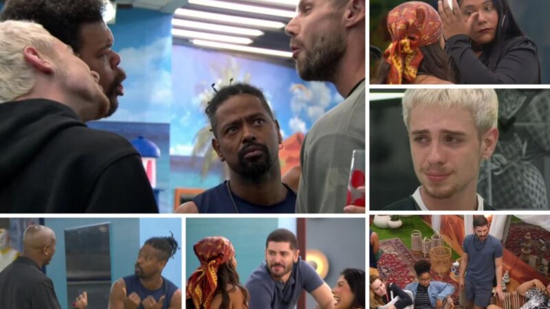 BBB 26: Madrugada tem gritos, choro e ameaça de desistência após Sincerão