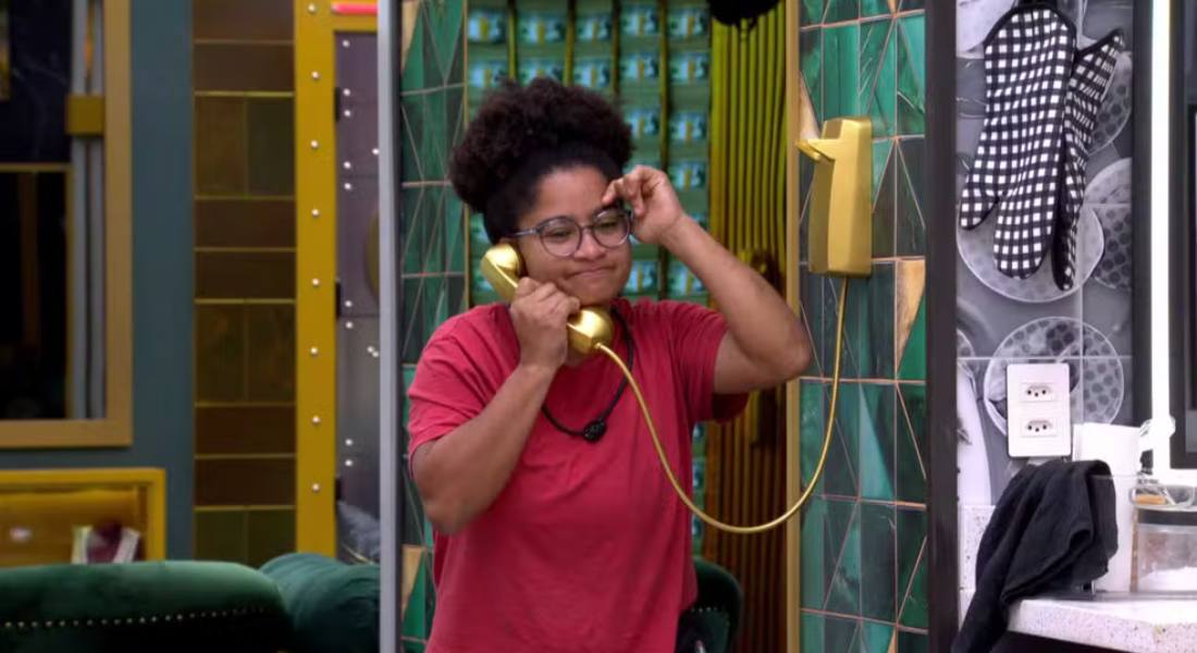BBB 26: Milena atende Big Fone e poderá mandar alguém para o Paredão