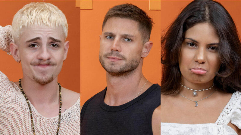 BBB 26: Paredão inédito confronta Gabriela, Jonas e Juliano