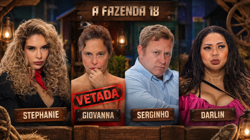 A Fazenda 18: resumo do dia tem Roça, tretas, punição e muita tensão entre os peões